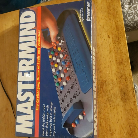Vintage 1996 Mastermind Board Game Pressman New Sealed - Picture 1 of 4
